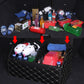 Car Organizer Trunk Storage Bag - PU Leather Trunk Stowing Tidying Universal Auto Organizers Box (3LT1)(F89)