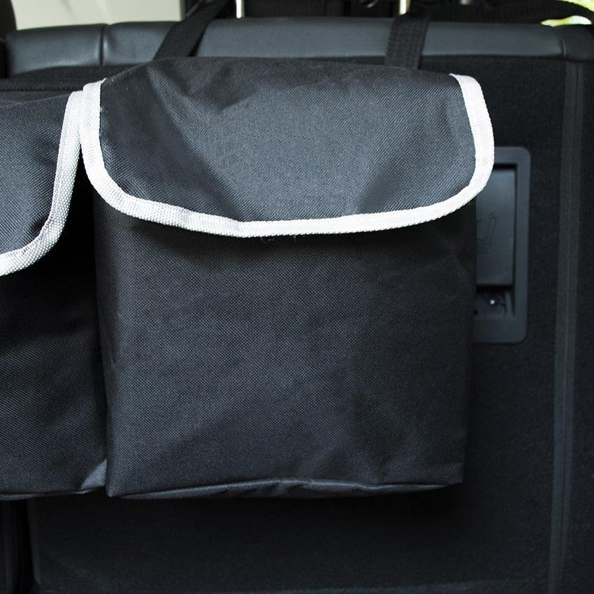 Car Trunk Organizer - Backseat Storage Bag - Big Size Auto Seat Back Oxford Organizers (D79)(3LT1)