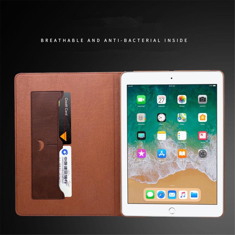 Trending Case For ipad 2018 9.7 Case Ultra Thin Auto Sleep Wake Up Stand Leather Cover For ipad 2018 9.7 Air 2 9.7 Pro 9.7 Case (TLC3)(F47)