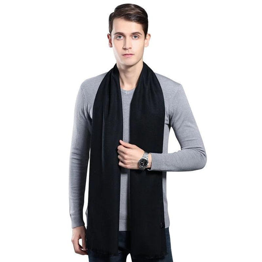 Casual Design Scarves - Tassel Winter Men's Cashmere Scarf - Warm Neckerchief Cashmere-like Scarves (MA7)(F103)