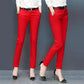 Casual Office Pure Color Women Pencil Pants - Plus Size - Straight Formal Pants - Oversized Business Trousers (BP)(F25)
