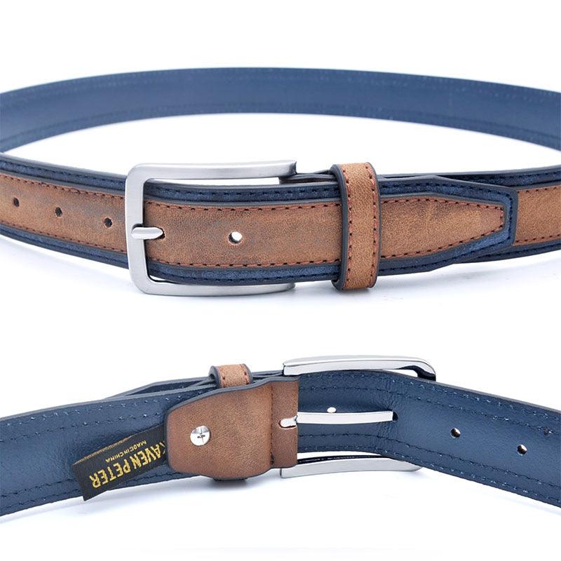 Casual Patchwork Men Belts Designers Luxury Fashion Belt - Trends Trousers With Three Color To Choose (MA1)
