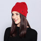 Casual Women's Hats - Wool Female Beanies - Autumn Winter Double Layer Thick Beanies (WH7)