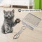 Cat Litter Scooper - Metal Iron Hollow Cat Holder Pet Poop Cat Shovel Metal Scoop Care Tools (2U75)