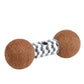 Pet Cat Toy Dumbbell Sisal Scraper Grinding Claw Kitten Toys - With Bell Ball Make Cat Funny Pet Supplies (8W3)