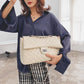 Classic Diamond Pattern Women Plaid Messenger Bag - Shoulder Luxury Lady Handbag (WH6)(WH1)