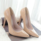 Classic Fashion High Heels Women Pump Shoes - Thin Heel Sexy Pointed Toe Wedding Party (SH1)(WO2)