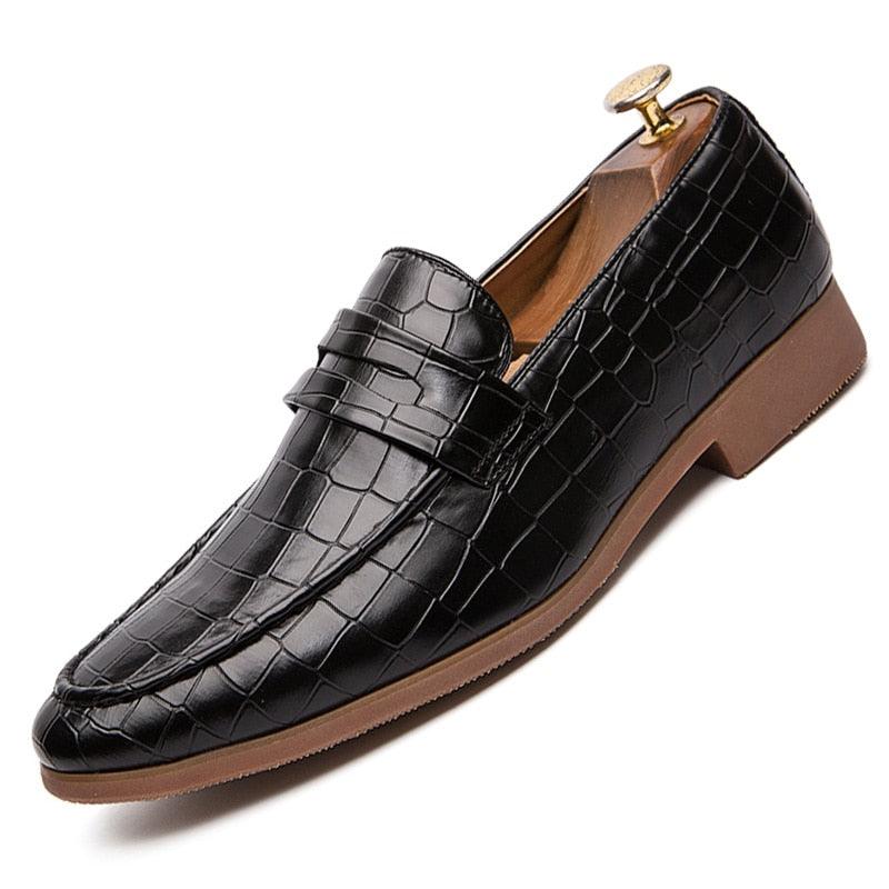 Classic Men's Dress Shoes - Fringe Decoration Loafers Shoes - Soft Moccasins (MSF3)(F14)