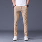 Classic Men's Casual Pants - New Business Fashion Slim Fit Cotton Stretch Trousers (TG1)