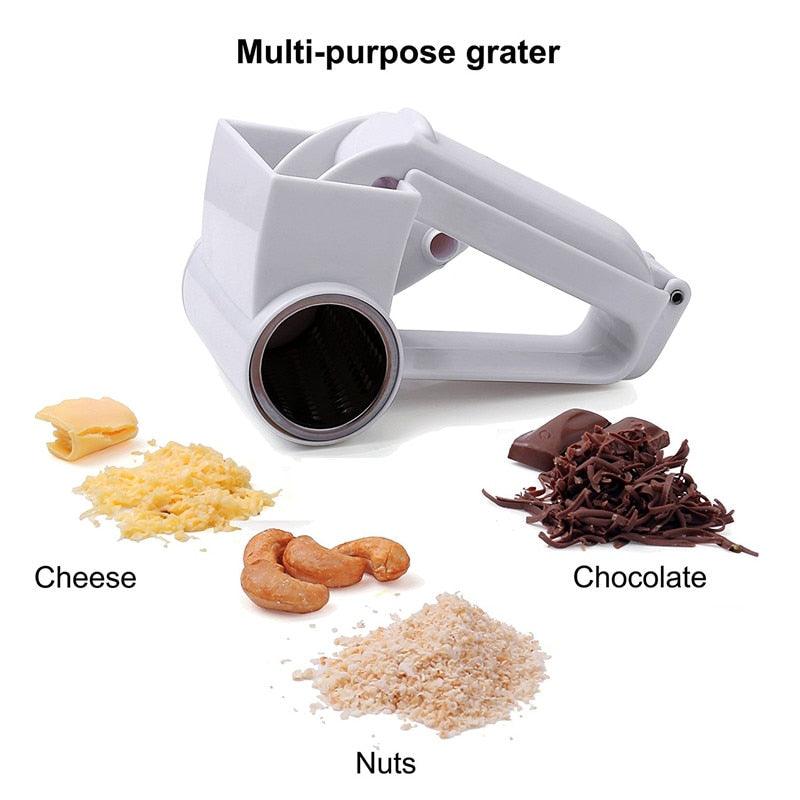 Classic Rotary Cheese Grater Nuts And Chocolate Slicer Vegetable Grater (AK3)