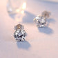 Gorgeous 100% 925 Sterling Silver Crown Zircon Stud Earrings -Fashion Jewelry (2JW1)