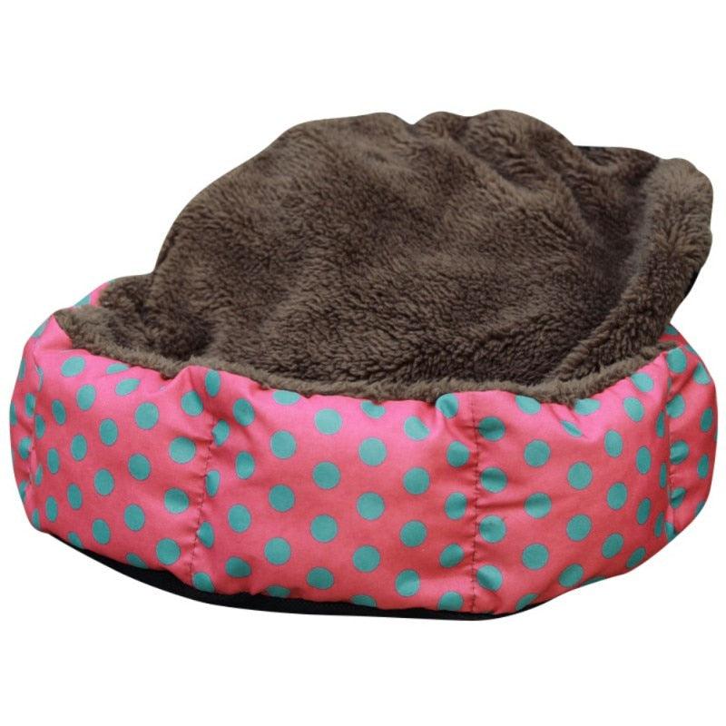 Great Colorful Leopard Print Pet Cat And Dog Bed Mats - Washable Warm Kennels Doghouse (4W3)(6W3) - Deals DejaVu
