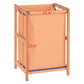 Bamboo Frame Laundry Hamper Durable Cloth Bag Clothes Storage Basket Bin (1FW1)(1U67)