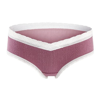 Gorgeous Cotton Maternity Panties - Pregnancy Under The Bump - Best For Dress & Jeans (5Z2)