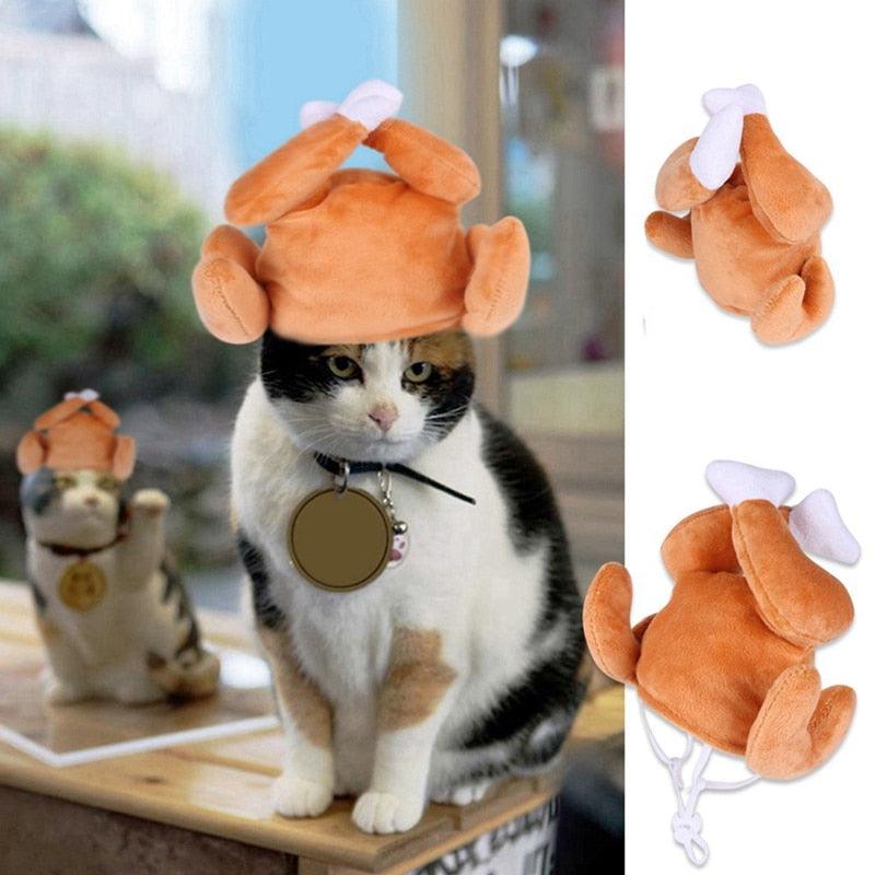 Cotton Pet Hat Decorative Party Pet Cap - Cats/Small Dogs Adjustable Cute Cosplay Pet Accessories (2U75)