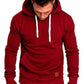 Mens Sweatshirt - Long Sleeve Autumn Spring Casual Hoodies Top (TM5)(CC1)