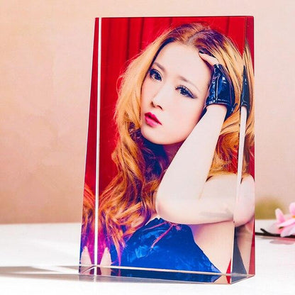 Custom Made Crystal Picture Frame Christmas Gift Glass Home Decoration (D62)(AD3)