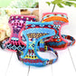 Cute Puppy Cat Harness Adjustable Printed Pet Harness Vest For Small Medium Dogs (3W1)(F70)
