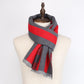 Classical Men's Winter Plaid Scarf - Windproof Warm Cotton Shawls Scarves - Soft Casual Scarves (MA7)(F103)