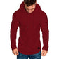 Fashion Men's Hoodies - Men Solid Color Slim Sweatshirt Sportswear (TM5)(F100)
