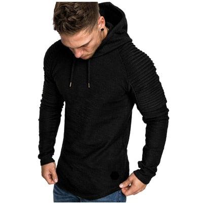 Solid color hoodies 2025 men's