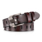 Women's Belt - Genuine Leather Belts - Luxury Retro Strap Fashion High Quality Belt (D44)(4WH1)