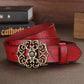 Great Women Genuine Leather Belt - Jeans Luxury High Quality Belts (4WH1)