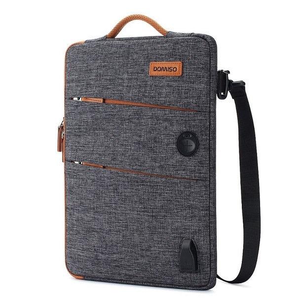 11 13 14 15.6 17.3 Inch Waterproof Laptop Bag Polyester with USB Charging Port Headphone Hole for Lenovo Acer HUAWEI HP (D52)(CA4)
