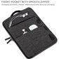 11 13 14 15.6 17.3 Inch Waterproof Laptop Bag Polyester with USB Charging Port Headphone Hole Mutil-use Laptop sleeve (CA4)(F52)