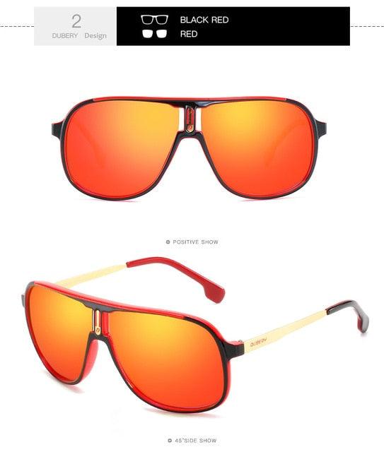 Vintage Sunglasses Polarized Men's Sun Glasses - Square Driving Black 7 Colors Model 107 (MA6)(F102)