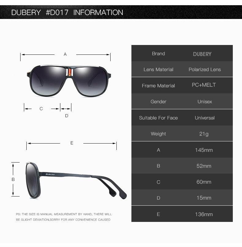 Vintage Sunglasses Polarized Men's Sun Glasses - Square Driving Black 7 Colors Model 107 (MA6)(F102)