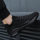 Men's Casual Flying Weave Super Light Running Shoes - Slip-on Sock Sneakers (MSC2A)