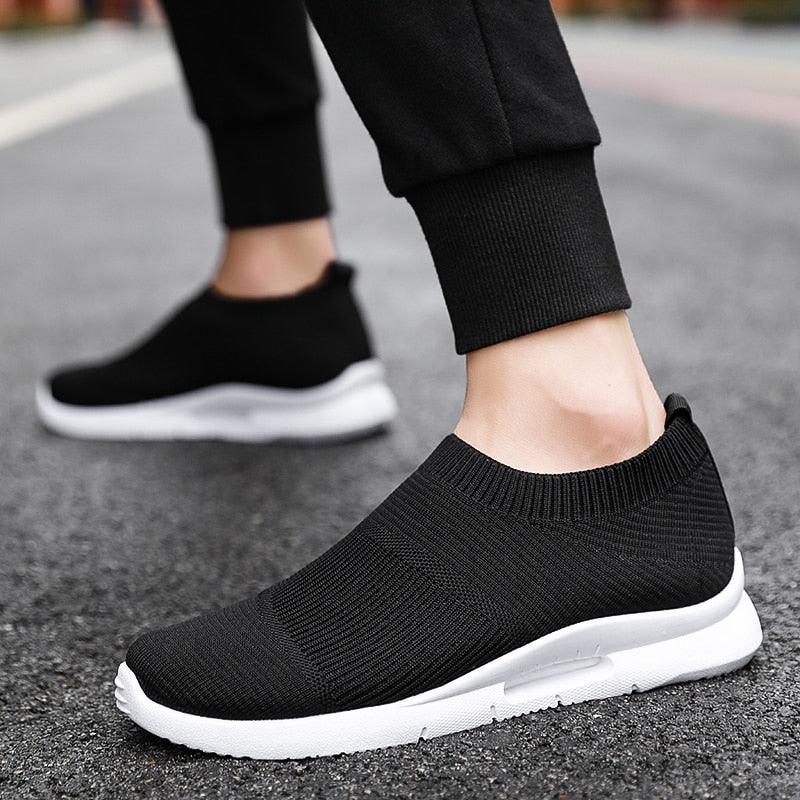Great Light Running Shoes - Slip on Sock Sneakers - Men's Casual Shoes (1U12)(1U15)(1U16)