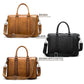 Designer Men's Briefcases - Cow Leather Shoulder Bags - Vintage Crossbody Bags (D78)(LT4)