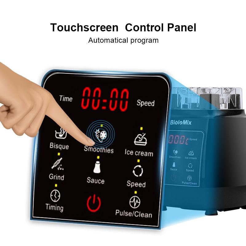 Digital 3HP BPA FREE 2L Automatic Touchpad Professional Blender- Mixer Juicer High Power Food Processor (H7)(1U59)
