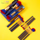 19pcs Egypt Makeup Brushes Premium Synthetic Foundation Power Blending Face Powder Brushes (M5)(1U86)