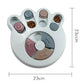 Dog Puzzle Toys - Increase IQ Interactive Puppy Dog Food Dispenser Pet Dog Training Toys -Flower Shape Round Puzzle Toy (2U73)(2U71)