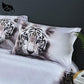 3D Animal Tiger Bedding set Super King / California King Quilt Set Bedclothes (D63)(8BM)(9BM)(7BM)