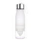 New Xmas Gift 650ml Water Bottle Plastic Fruit Infusion Bottle Infuser Drink Outdoor Sports (FHB)(1AK1)(F61)