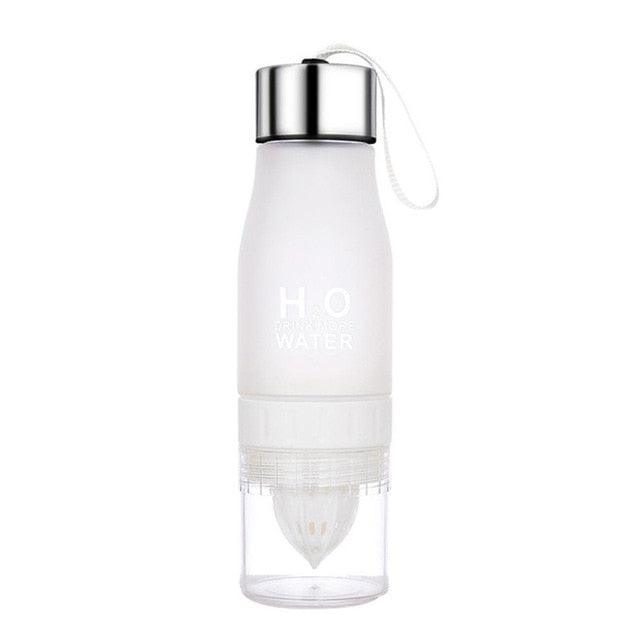 New Xmas Gift 650ml Water Bottle Plastic Fruit Infusion Bottle Infuser Drink Outdoor Sports (FHB)(1AK1)(F61)