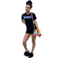 Summer Casual Letter Print Women T-shirt Tops & Shorts Jogger Pants - Two Piece Set Sport Tracksuit Suit (2U19)