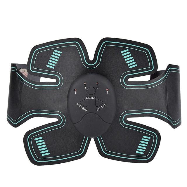 Electric ABS EMS Abdominal Muscle Stimulator Body Waist Trainer Fitness Slimming Belt Weight Loss Fitness Training (FH)(1U80)