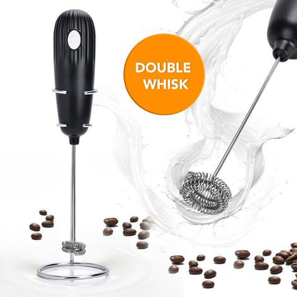 Great Electric Coffee Blender Milk Jugs Kitchen Whisk Mixer - Hand Milk Foamer for Coffee Cappuccino Creamer Frothy Blend (H2)(H7)(3H1)(1U59)