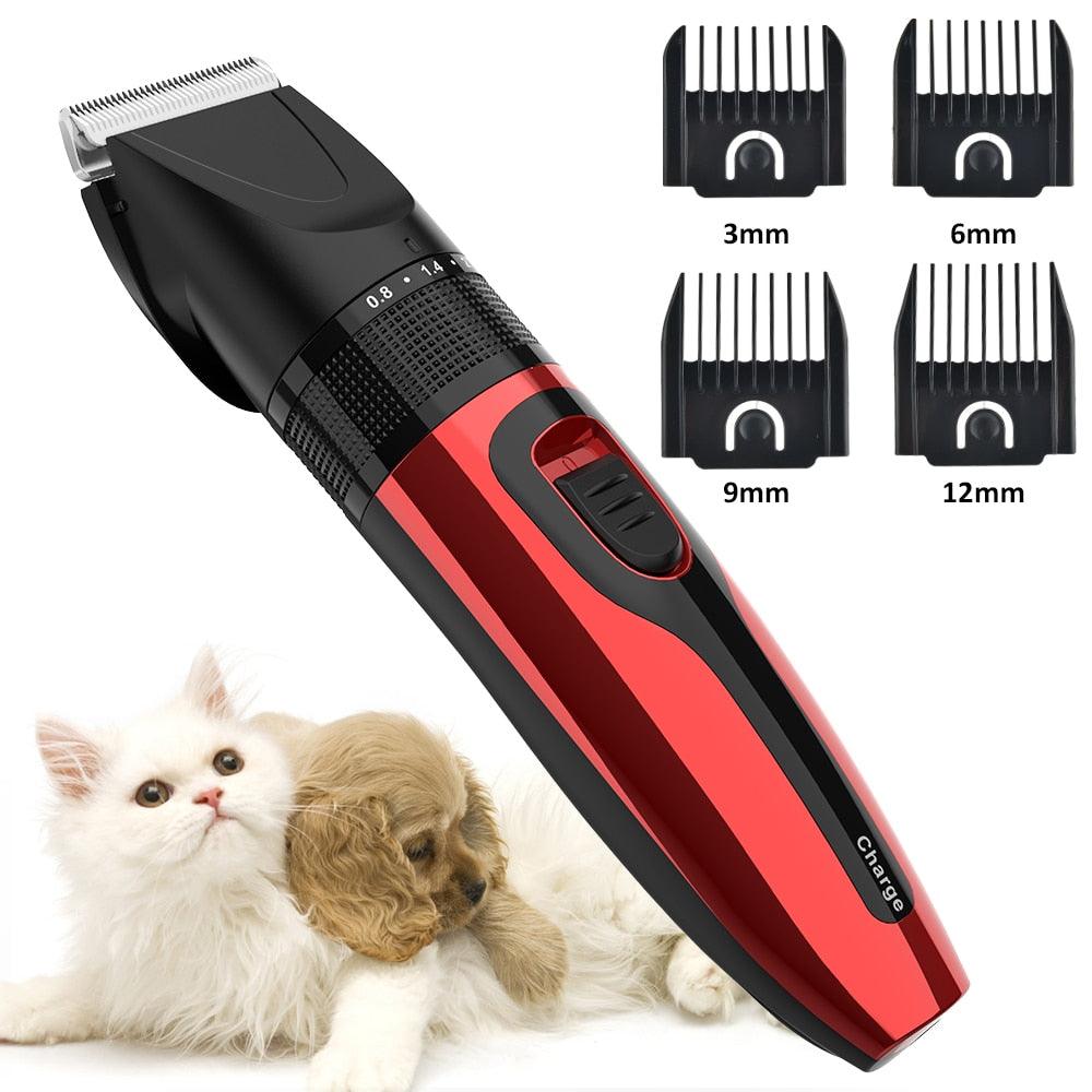 Electrical Dog Hair Trimmer USB Charging Pet Hair Clipper Rechargeable Low-noise Cat Hair Remover Grooming (1U72)(1W2)(F72)
