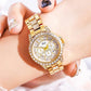 Elegant Lady Dress Watches - Luxury Top Rhinestone Women Watches (9WH3)