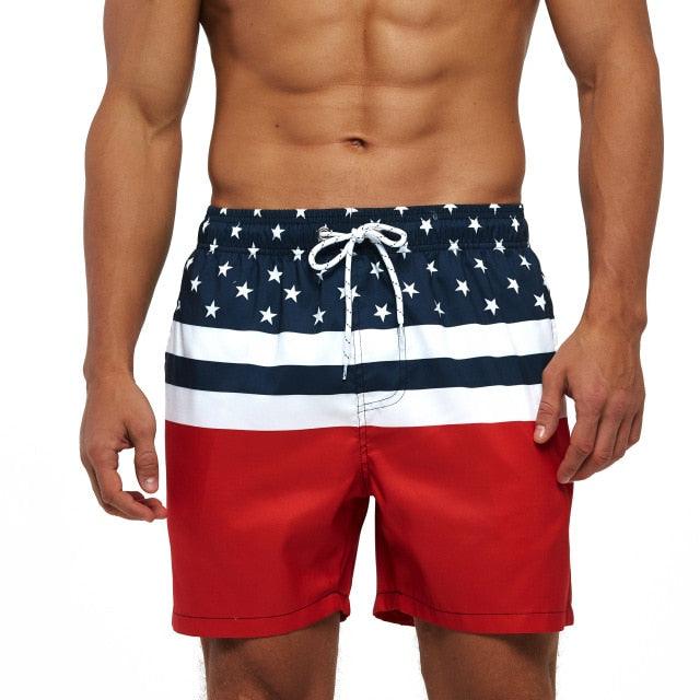 Men's Sports Short - Beach Shorts surfing Swimming Trunks Bathing Suits (TG5)(F9)