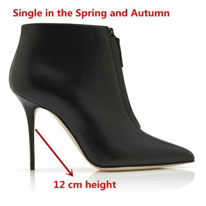 European & American Style Pointed Toe Women's Boots - High Stiletto Winter Boots (BB1)(BB2)(CD)(WO4)
