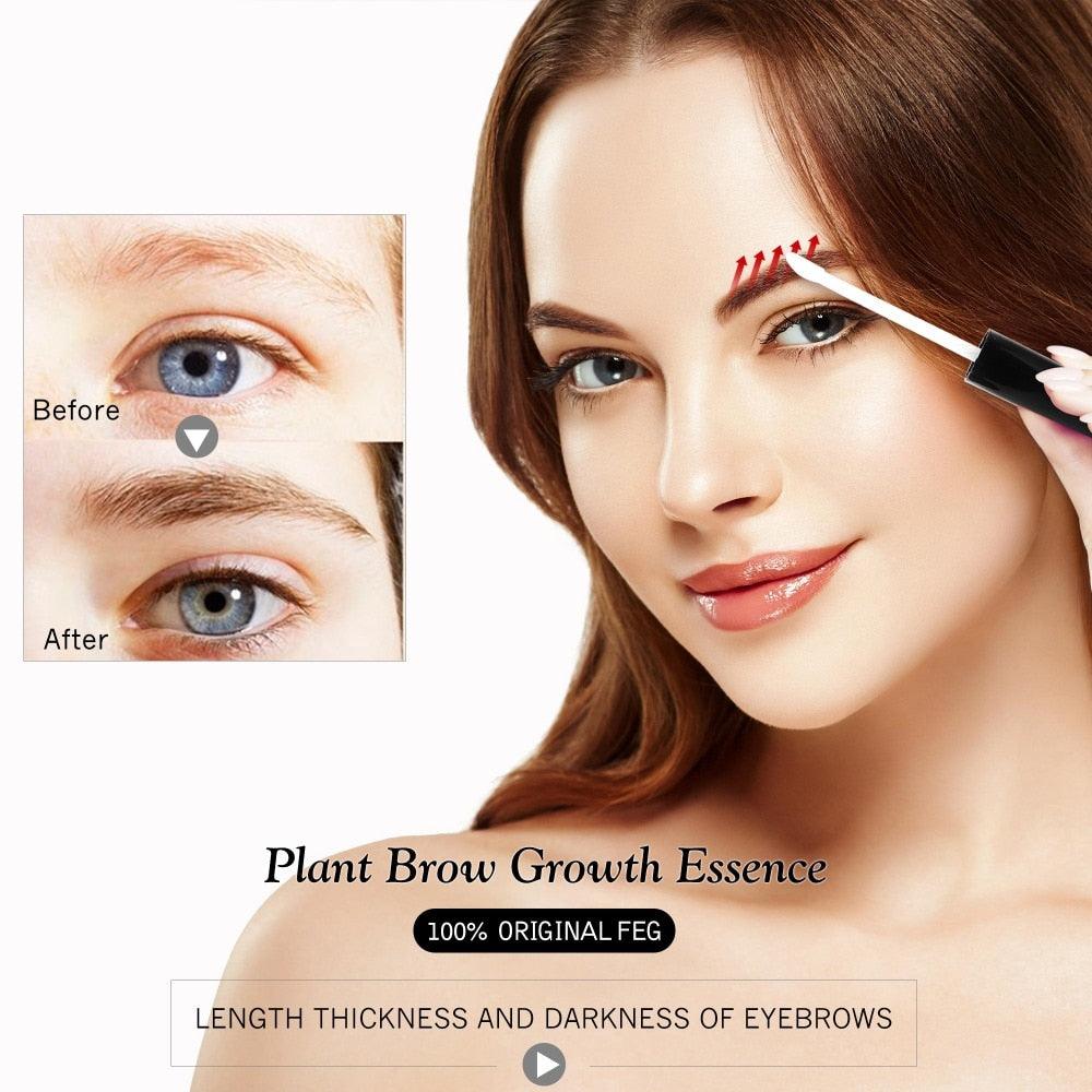 Eyebrow Enhancer Eyebrows Growth Serum Lengthen Eye Lash liquid Treatment For Longer Thicker Eyelash (M2)(1U86)