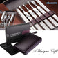 Manicure Set 11PCS Stainless Steel Nail Care Tools with Mini Finger Nails Cutter Clipper (N3)(1U85)