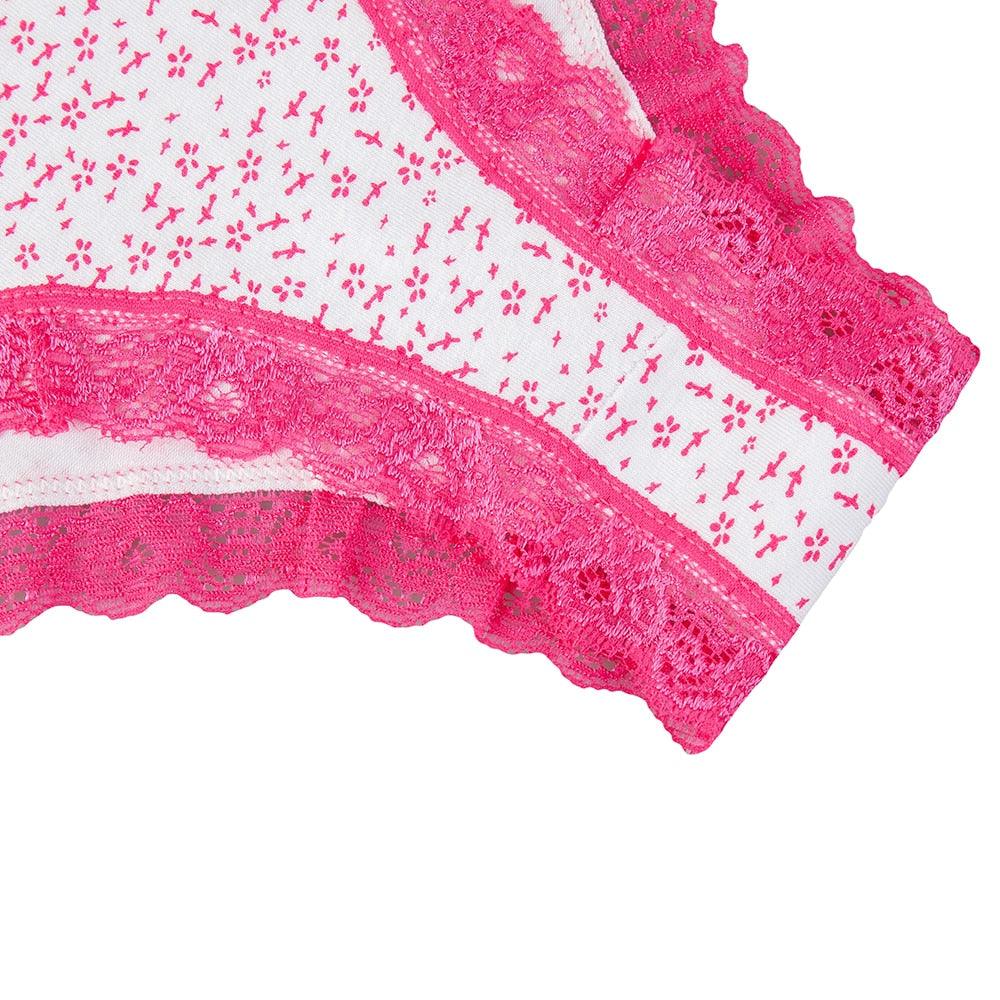 Amazing Women's Panties - Sexy Lace Female Underwear - Ladies Lingerie - Plus Size Breathable 5 Pcs/set (TSP1)(TSP3)